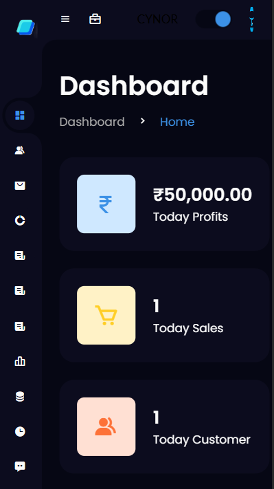 Shop-Seva Dashboard Responsive