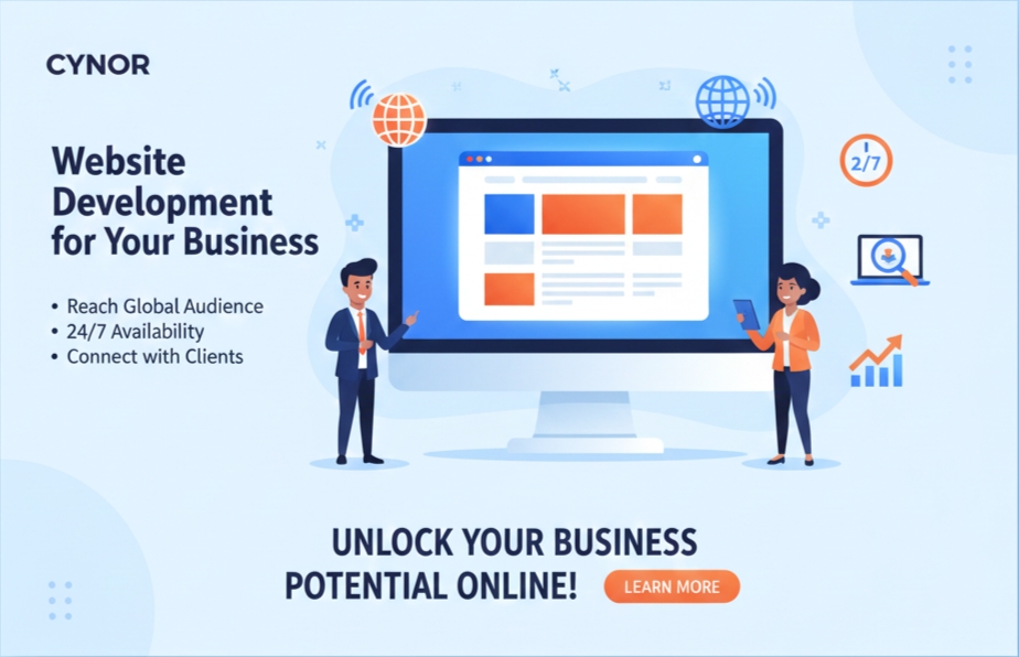 Next-Gen AI-Powered Business Website Solutions - AI-Powered SaaS Solution by CYNOR TECH